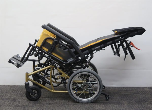 ◎MiKi FORCE Grand Fletcher ティルト&リクライニング 介助用 車いす