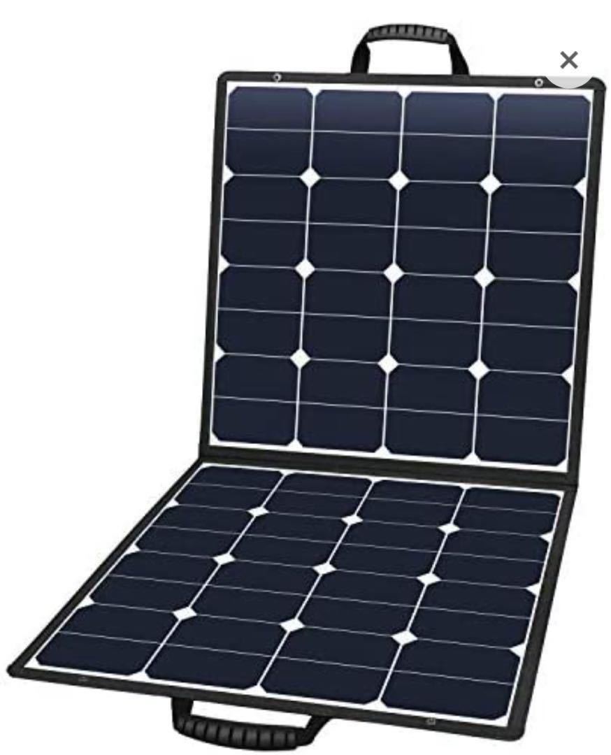 ソーラーチャージャー 100W 折りたたみ式 23%高変換効率 ソーラー