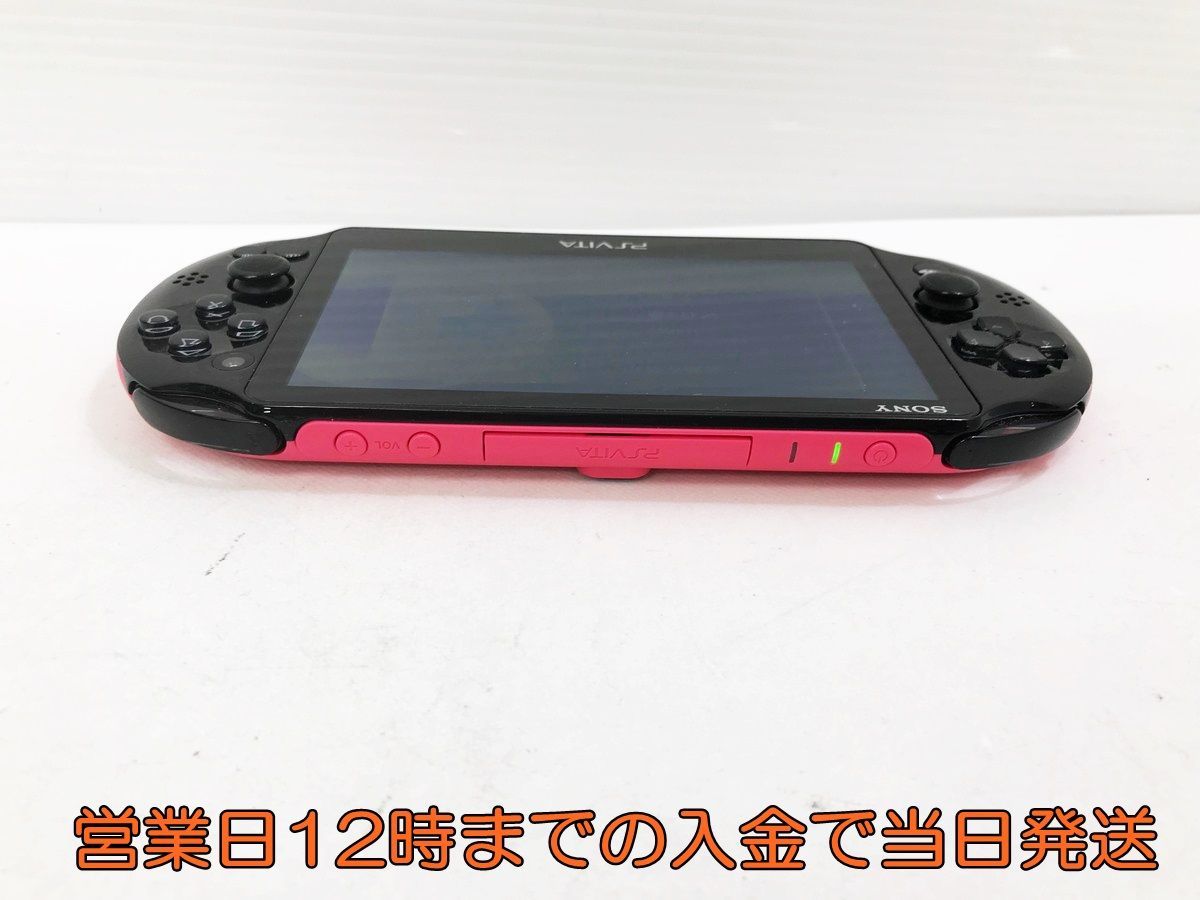 1円】PlayStation Vita Wi-Fiモデル ピンク/ブラック (PCH-2000ZA15