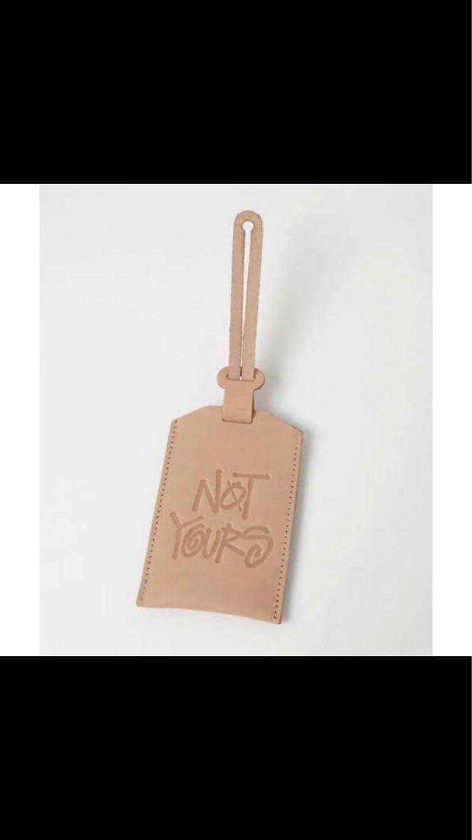 新品未使用廃盤☆STUSSY Livin GENERAL STORE☆Leather Luggage Tag☆ラゲッジタグ