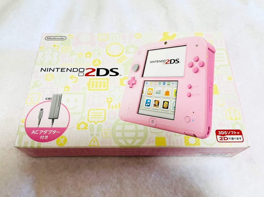 ☆新品同様 本体未使用 プレミア商品☆ニンテンドー2DS ピンク 任天堂
