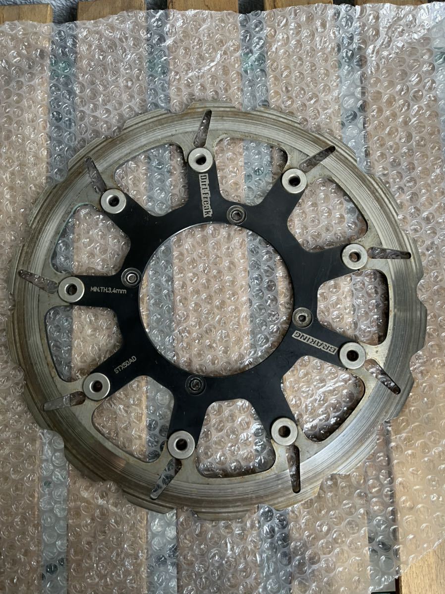 BRAKING(ブレーキング) 社製320mmフロントブレーキローター&サポート