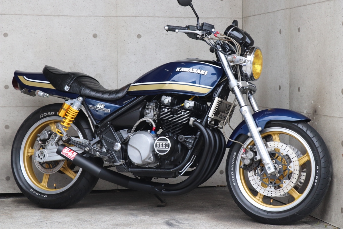 横浜~ Kawasaki ゼファー400 C3 旧車 Z2仕様 タイガーカラー 横浜~ Kawasaki ゼファー400 C3 旧車 Z2仕様 タイガーカラー