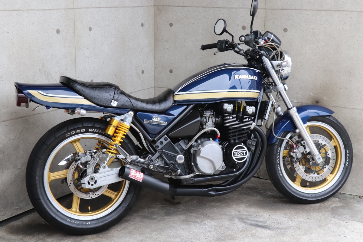 横浜~ Kawasaki ゼファー400 C3 旧車 Z2仕様 タイガーカラー 横浜~ Kawasaki ゼファー400 C3 旧車 Z2仕様 タイガーカラー