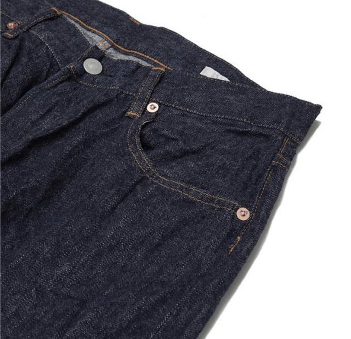 新品 COMOLI 21AW 5P DENIM INDIGO コモリ デニム サイズ3 インディゴ