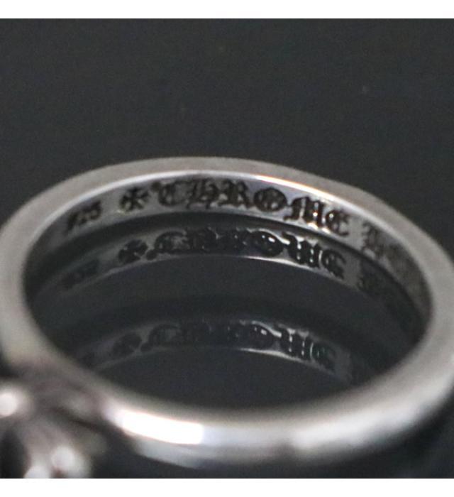 銀座店 クロムハーツ バブルガムスタンドアップ CHプラス リング 指輪 シルバー SV925 約6号_画像3