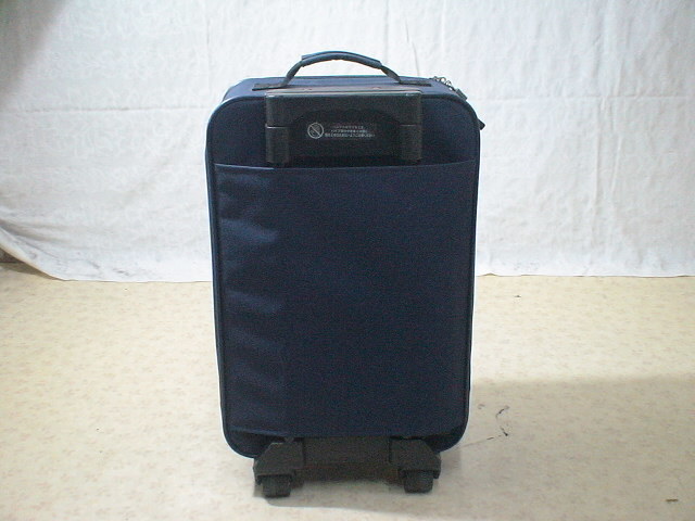 B124 SATCHI navy suitcase kyali case travel for business travel back 