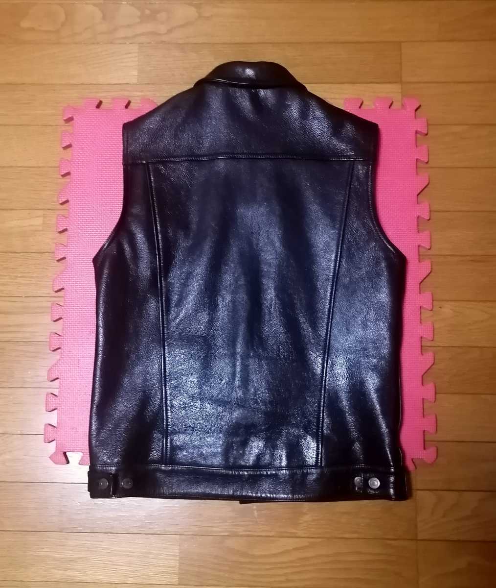 WESTRIDE DEAN VEST LEATHER 40 ウエストライド ディーン レザー WESTRIDE DEAN VEST LEATHER 40 ウエストライド ディーン レザー