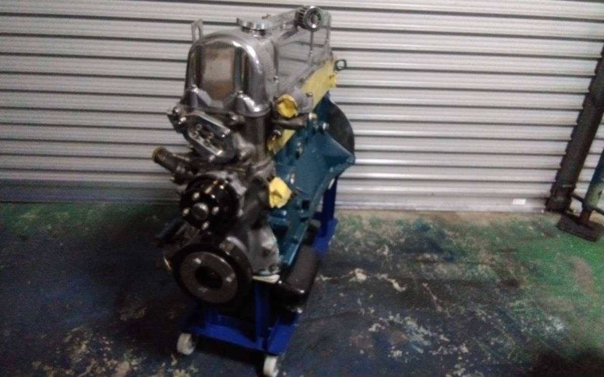 ハコスカ ケンメリ L6エンジンスタンド エンジン台 ガレージ保管 移動