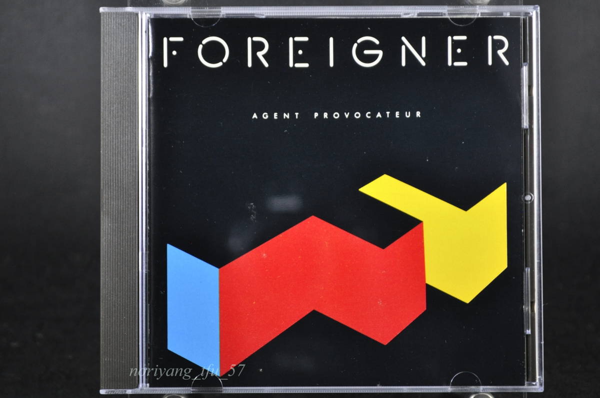 初期 ターゲットレーベル 西独盤☆ FOREIGNER AGENT PROVOCATEUR/フォリナー プロヴォカトゥール 煽動■84年盤 CD アルバム 7 81999-2 美盤_MADE IN WEST GERMANY BY POLYGRAM