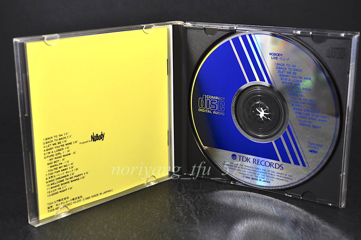 初版TDKコア盤