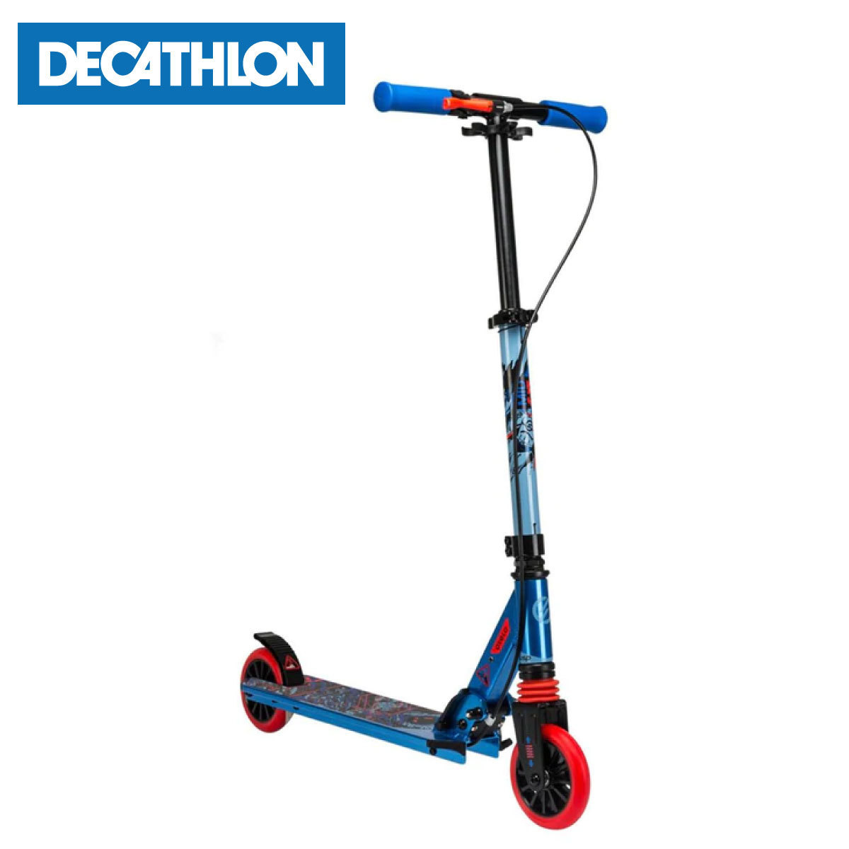 満点の 5 Mid サスペンション付 ハンドルバーブレーキ キックスケーター キッズ DECATHLON デカトロン 2619306 ブルー 8520770 キックボード 満点の 5 Mid サスペンション付 ハンドルバーブレーキ キックスケーター キッズ DECATHLON デカトロン 2619306 ブルー 8520770 キックボード