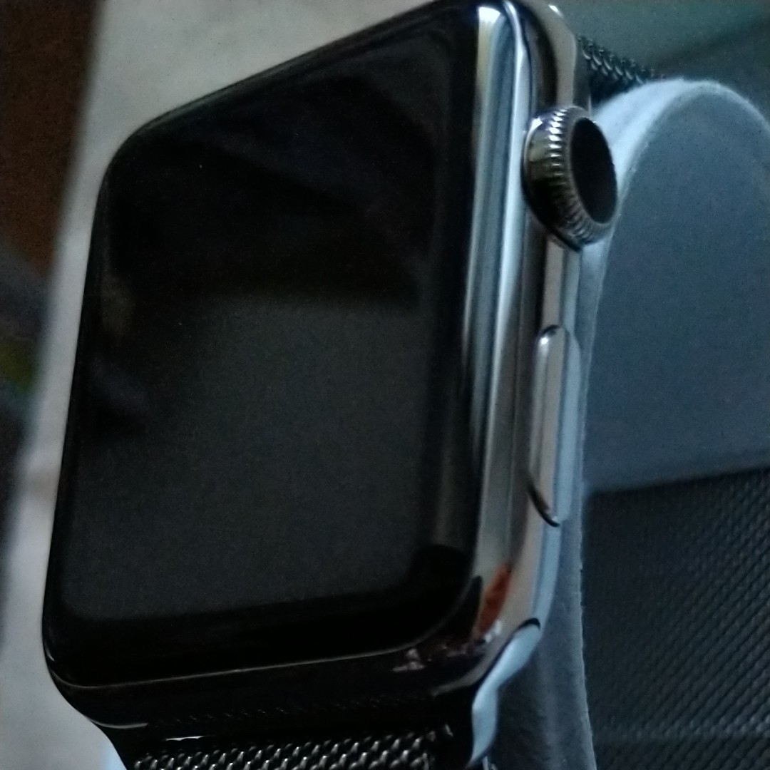 Apple Watch 1ステンレススチールミゼラブールバンド | noonanwaste.com