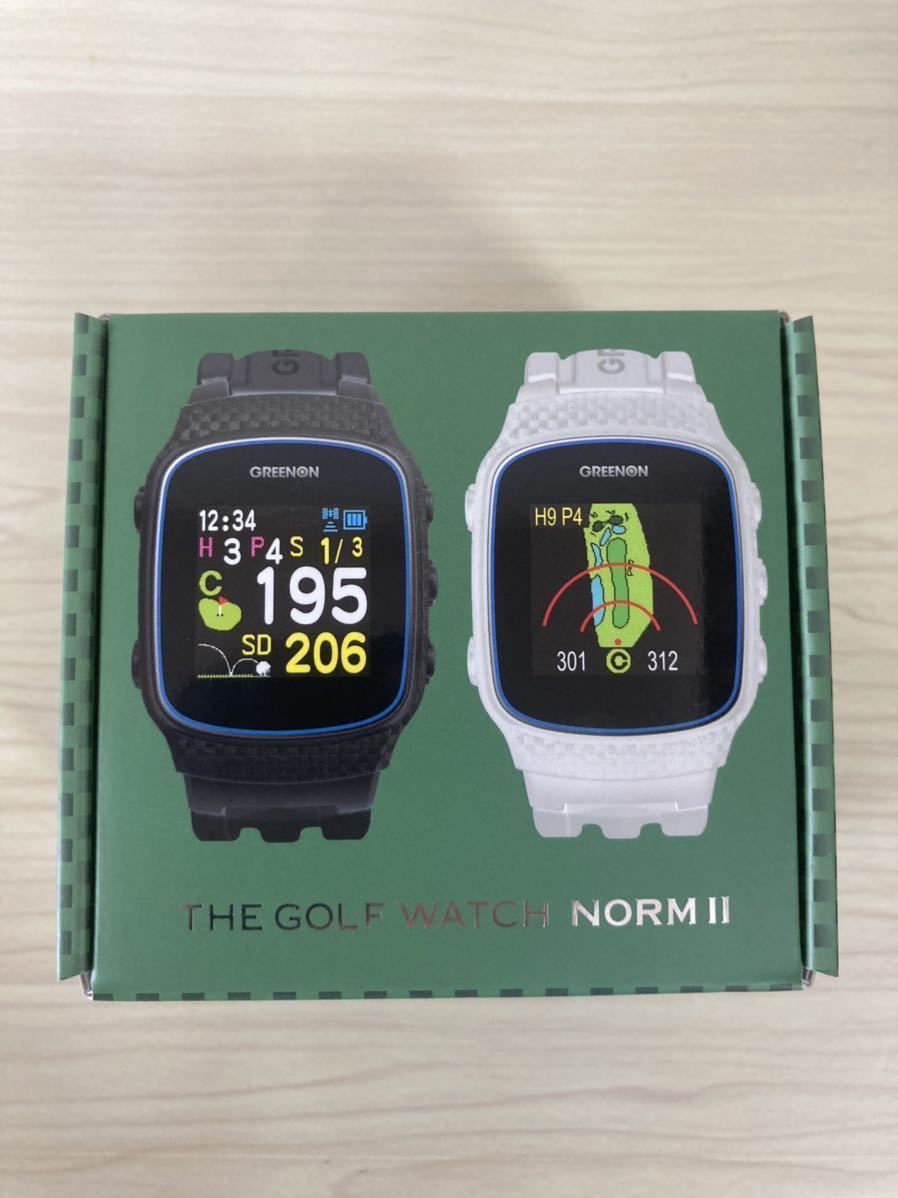 新品未使用!グリーンオン ザ・ゴルフウォッチ ノルム2 G018B ゴルフ