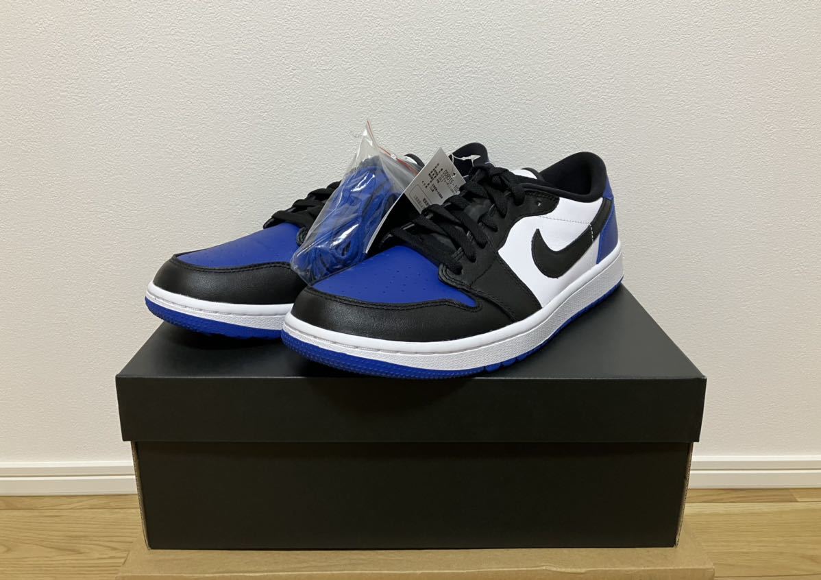 28.5cm Nike Air Jordan 1 LOW GOLF Royal Toe ナイキ エア ジョーダン