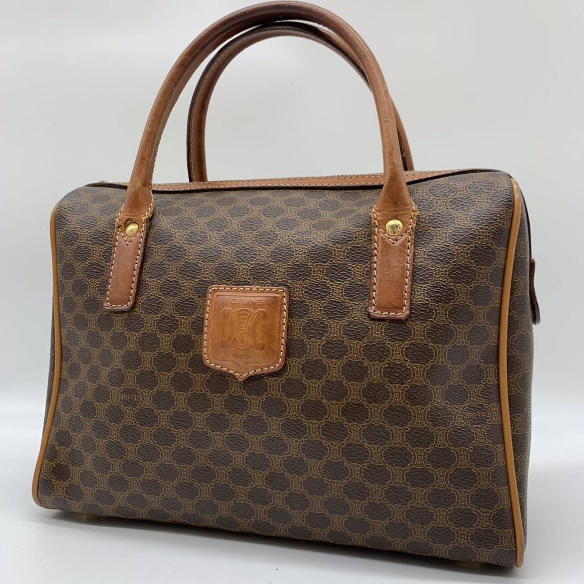 モデル 廃盤 ミニサイズ セリーヌ CELINE ハンドバッグ ミニボストン
