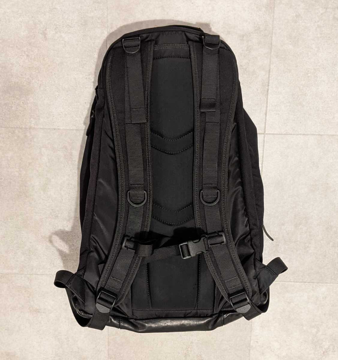 Visvim 22L backpack 21ssモデル 中古 ホースレザー ブラック 直営店