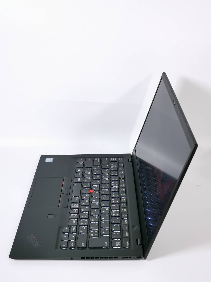  ThinkPad X1 Carbon / Lenovo / LTE 指紋認証 14.0型 タッチパネル / Core i7 8650U / 16GB / 512GB (NVMe) /バックライトKB / Office2021_画像4