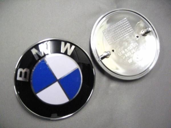 BMW 純正仕様ボンバッチ前後2点セット/E30/E32/E34/E36/E38/E40Z3/E85/E86/E87/E88/E89/E90/E91/E92/E60/E61/E63/E64/ボンネットエンブレム_画像3