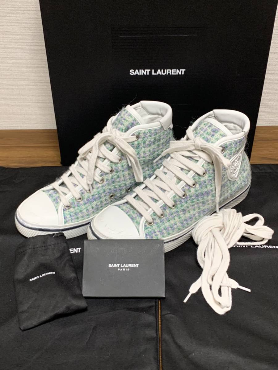 国際ブランド】 美品☆[SAINT LAURENT サンローランパリ レディース 36