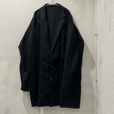 Yohji Yamamoto POUR HOMME ヨウジヤマモトプールオム 前二重 テーラードジャケット HN-B61-034 SIZE3 【表参道t09】