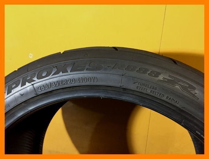 ★☆TOYO　PROXES R888R　285/35R20　2本　2020年製☆★_画像10