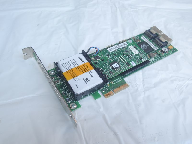 3ware 9650SE-8LPML 8Port SATA II RAID Controller (Raid0,1,5,10,SingleDisk,JBOD対応) BBU付 動作画面有_画像1