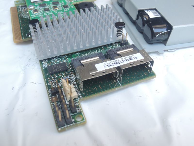 LSI MegaRAID 9271-8i PCIe-3.0 SAS Raid Controller Raid0,1,5,6,10,50,60 correspondence CacheVault/ Capa under attaching operation screen have 