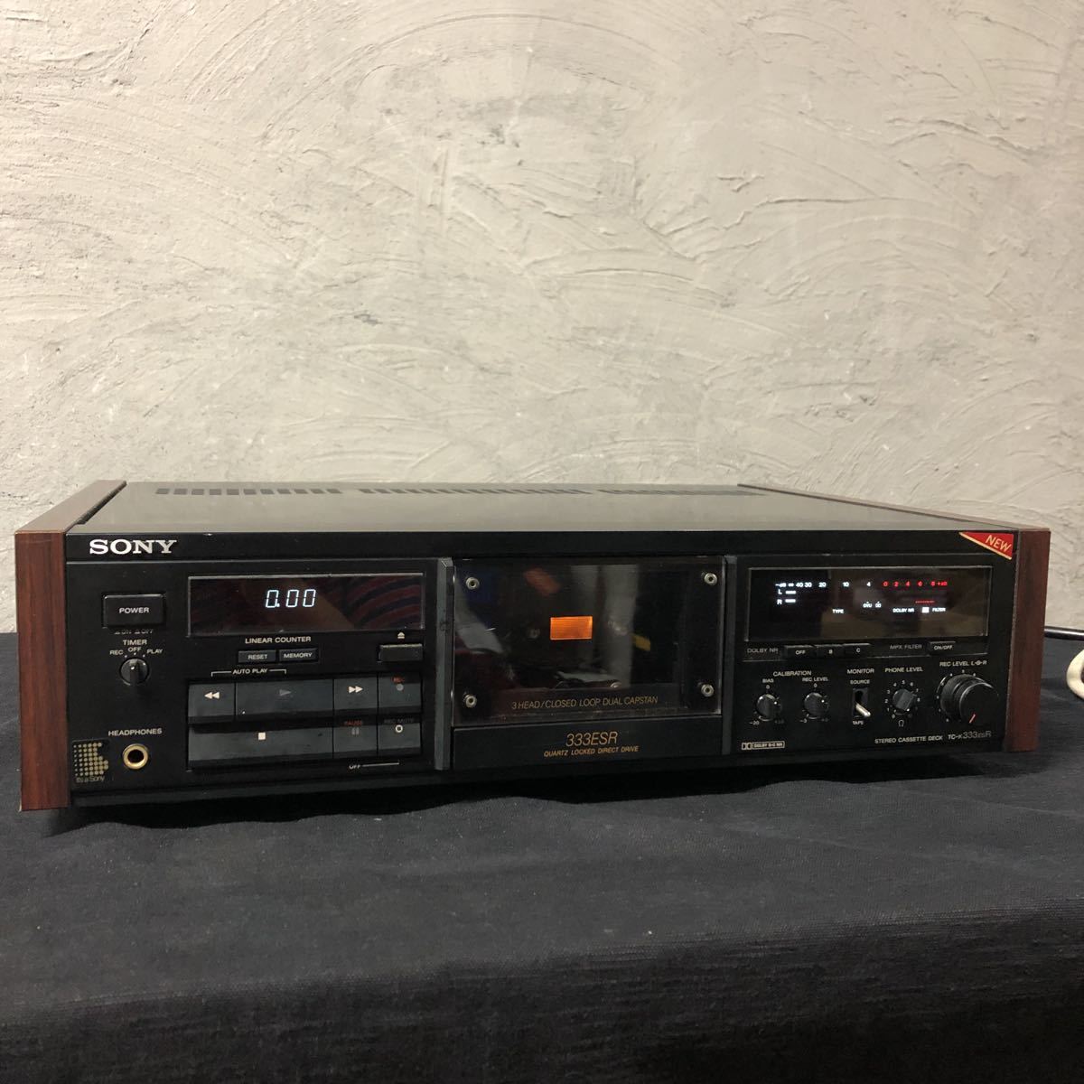 SONY TC-K333ESR カセットデッキ 動作品-