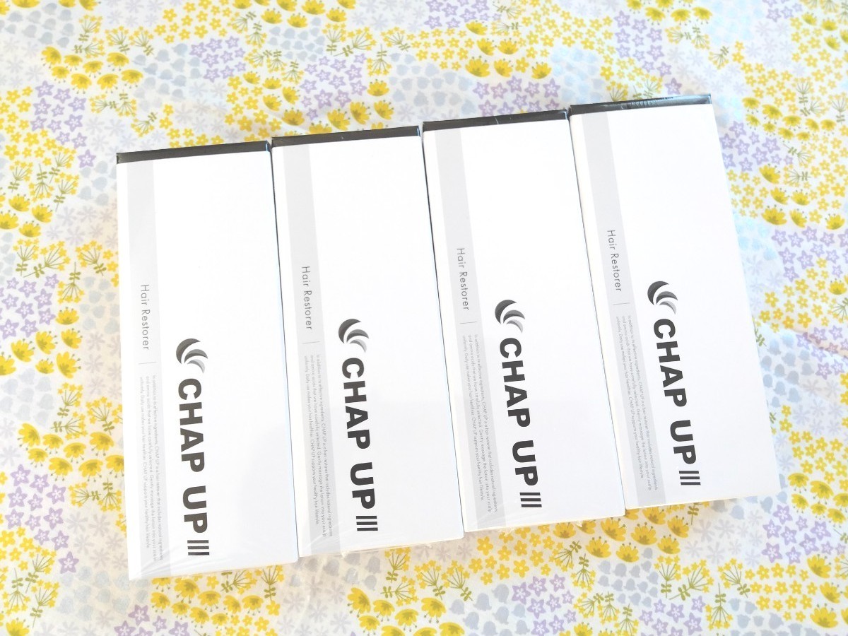 新品未開封】チャップアップ 育毛剤医薬部外品 120ml×4本セット|Yahoo