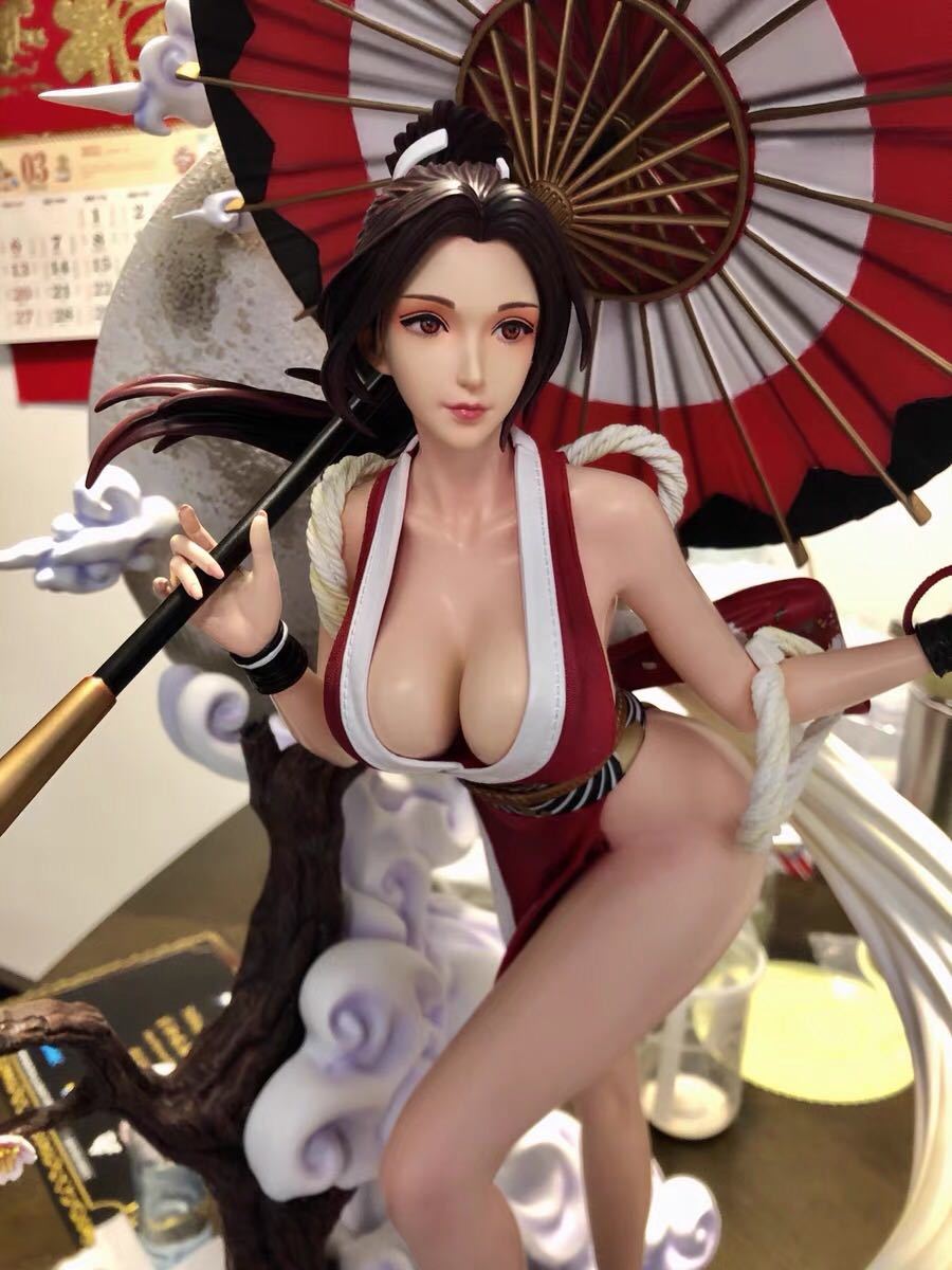 良質 餓狼伝説 KOF 不知火舞 TES 樹脂フィギュア ガレキ スタチュー