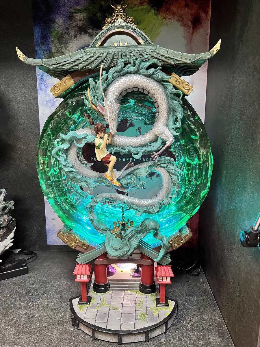 未使用】◇千と千尋の神隠し【琥珀川の記憶】53cm◇LEDライト 未使用】◇千と千尋の神隠し【琥珀川の記憶】53cm◇LEDライト