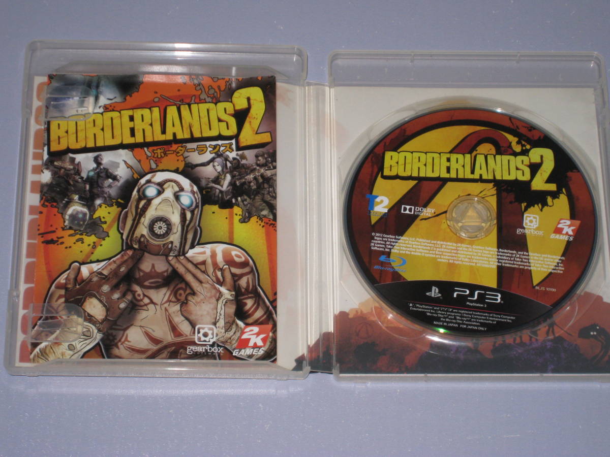 ★☆ PS3 ボーダーランズ2 説明書付 BORDERLANDS2 ☆★_画像2