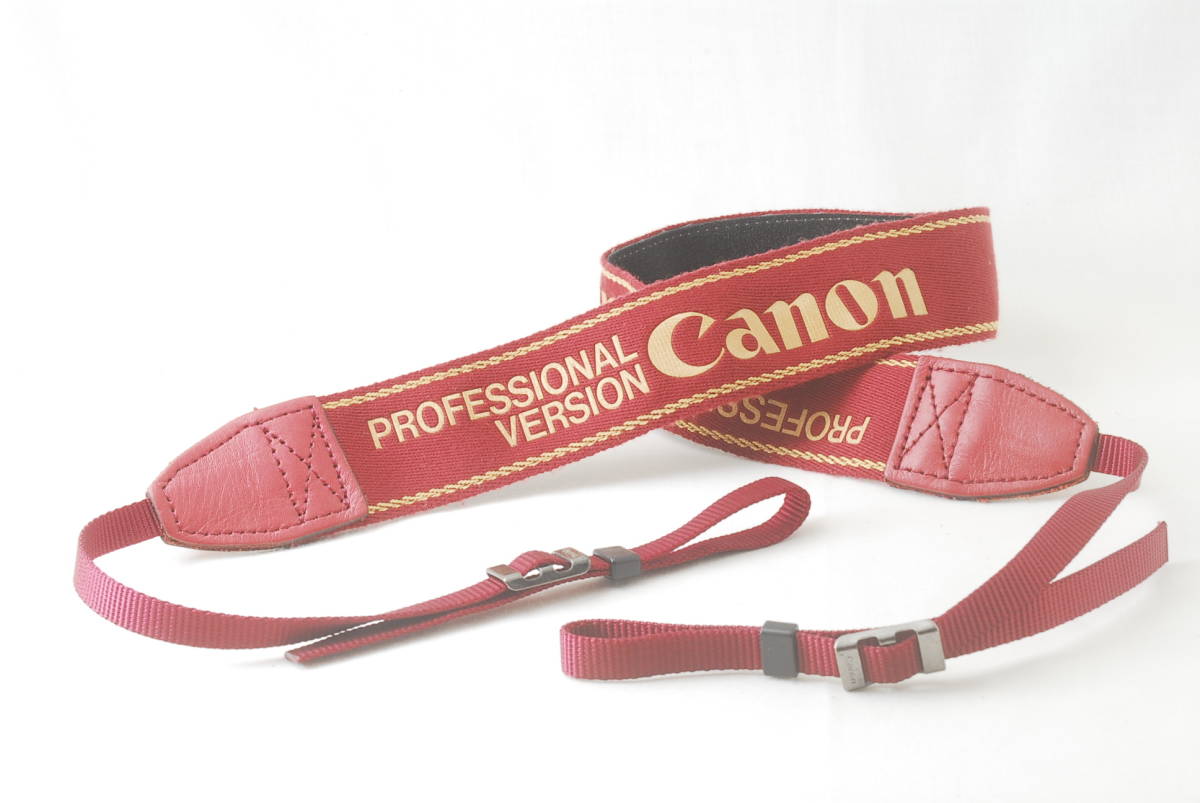 Canon キヤノン プロストラップ PROFESSIONAL VERSION プロフェッショナル CPS エンボス プロスト カメラ ストラップ  camera strap