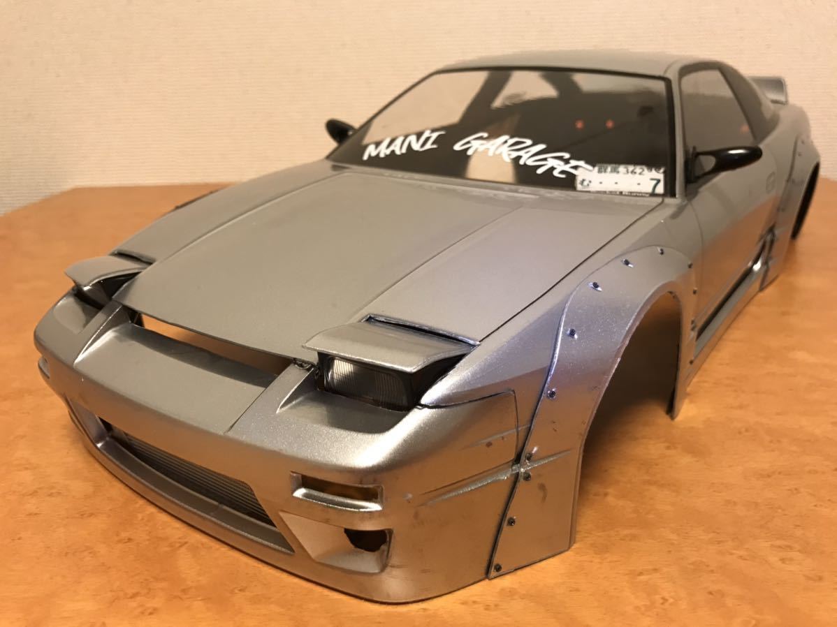 アディクション addiction ROCKET BUNNY 180SXラジコンボディ
