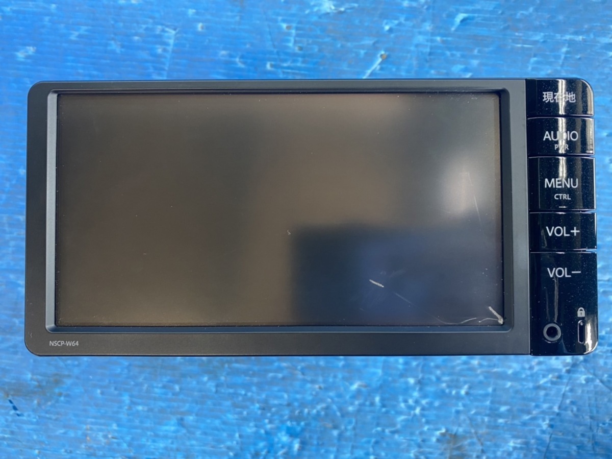 トヨタ 純正ナビ NSCP-W64 08545-00W61 AM/FM DISC TV ワンセグ ...