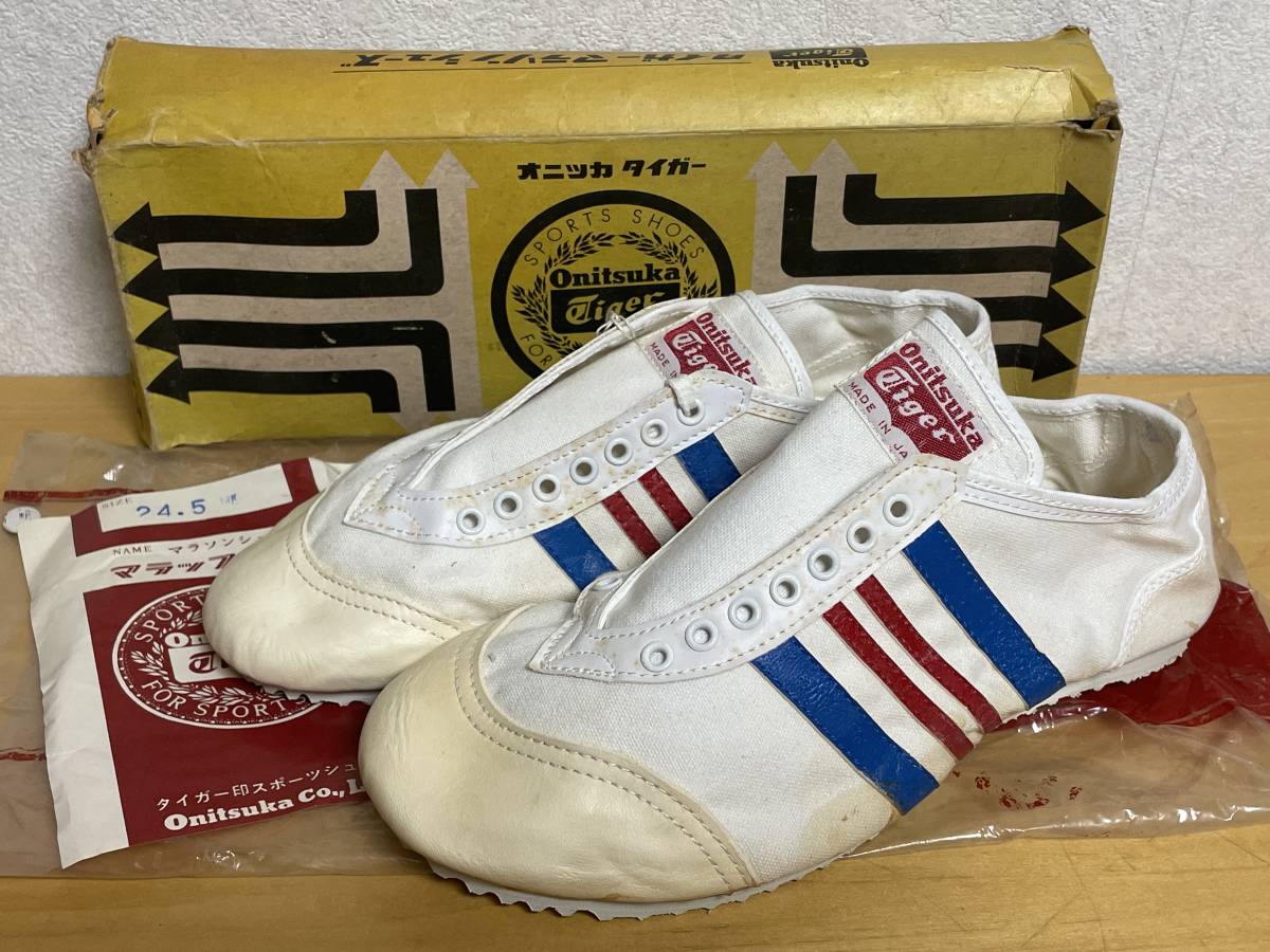 公式の オニツカタイガー Tiger Onitsuka 70s 60s 未使用品 9 マラソンシューズ デッド 24.5cm スニーカー レザー キャンバス A 布 マラップ 24.5cm 公式の オニツカタイガー Tiger Onitsuka 70s 60s 未使用品 9 マラソンシューズ デッド 24.5cm スニーカー レザー キャンバス A 布 マラップ 24.5cm