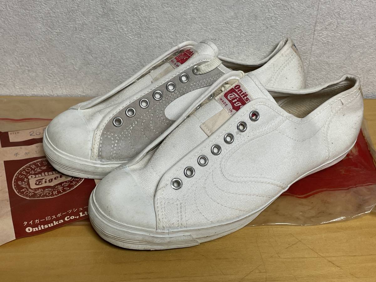 19 未使用品 60s 70s Onitsuka Tiger オニツカタイガー テニスシューズ ...