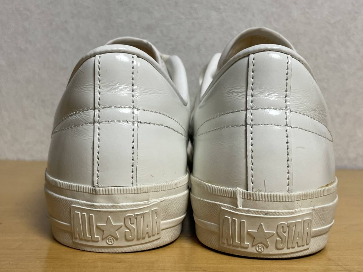 未使用品 初期日本製 CONVERSE コンバース ONE STAR OX ワンスター レザー オールホワイト 白 US8 26.5cm_画像4