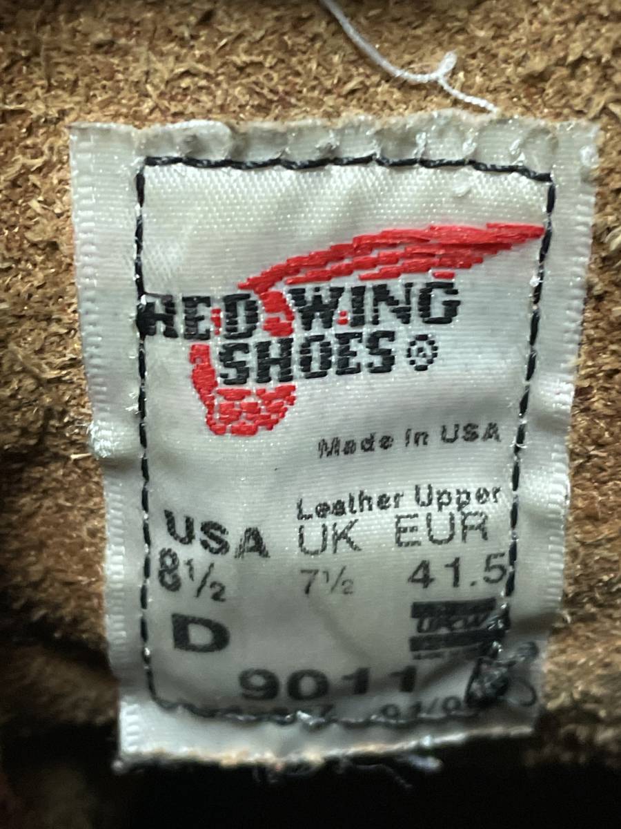 廃盤 極美品 RED WING レッドウイング 9011 BECKMAN ベックマン