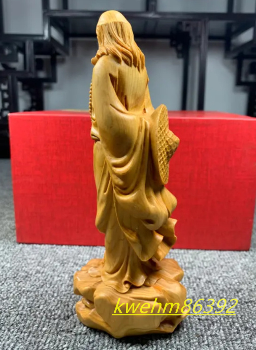 ポイント10倍】 極上彫 木彫り置物 達磨 置物 精密彫刻 仏教工芸品