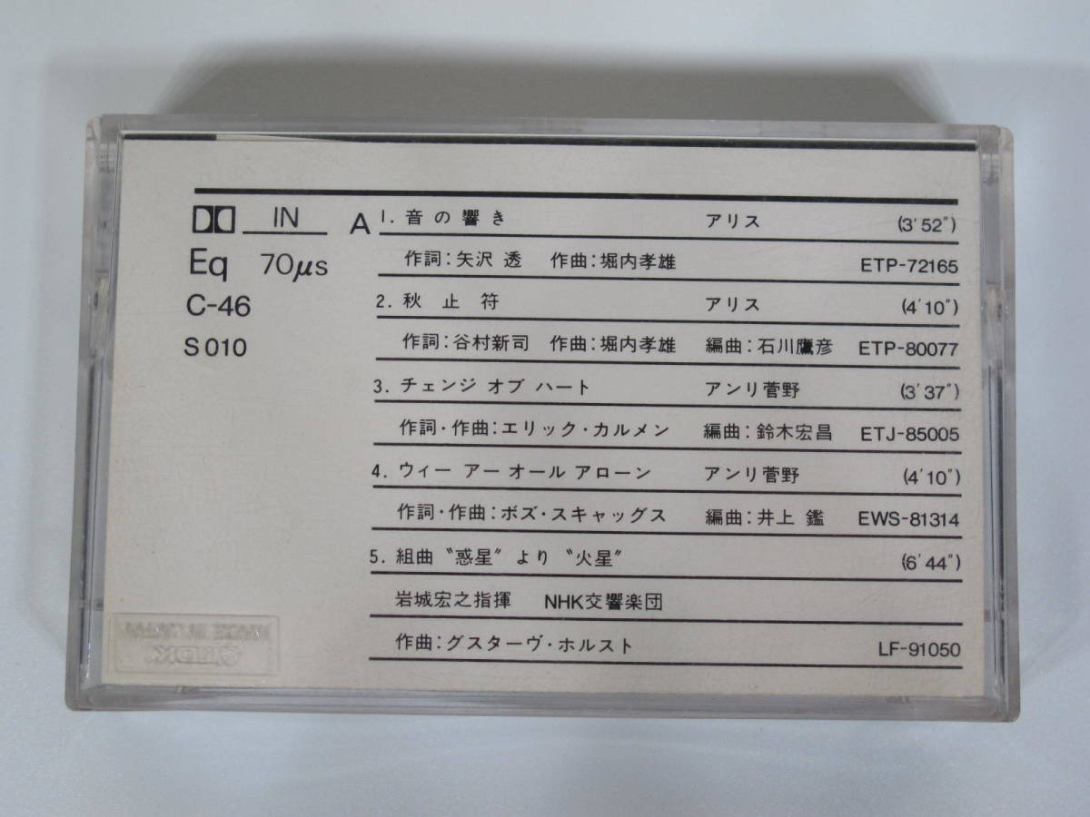 未使用】Nakamichi 「音の響き」 ナカミチ カセットテープ | www.tspea.org