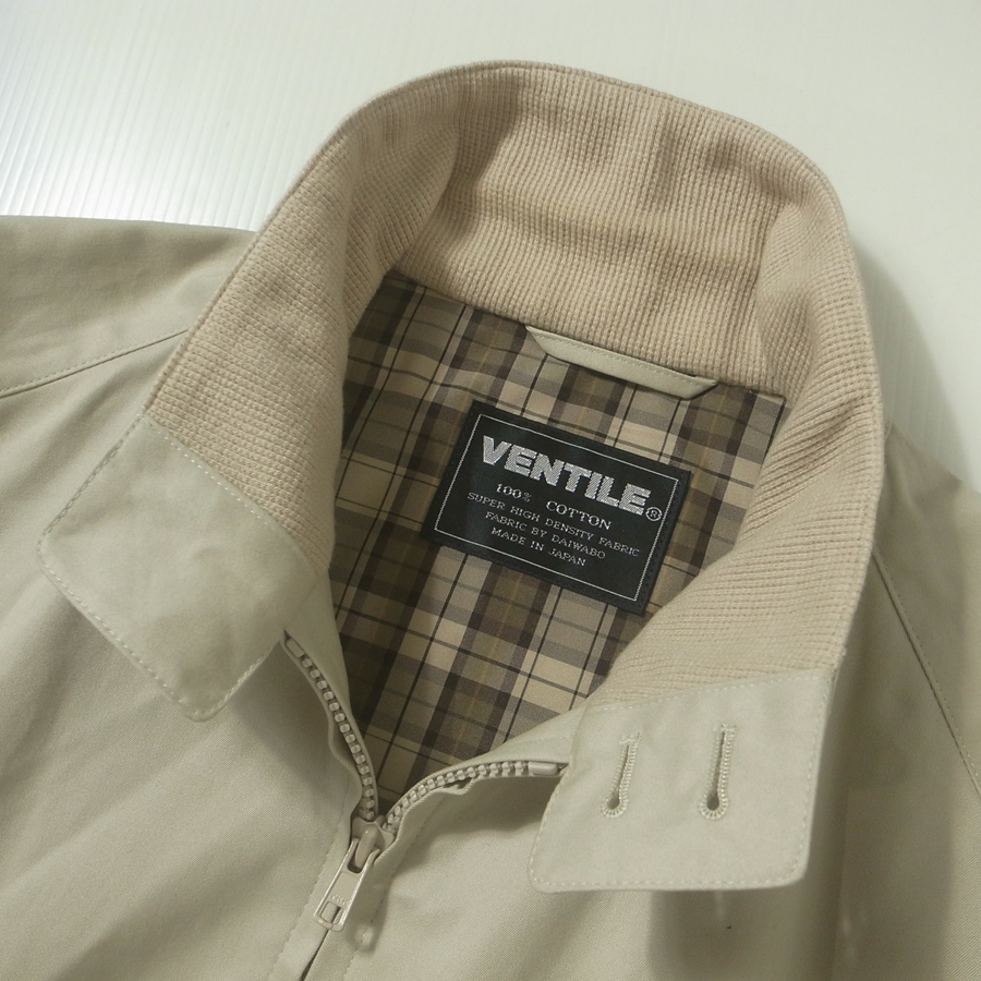 ダイワボウ VENTILE ベンタイル スイングトップ LL / ハリントンジャケット 日本製 当時物 ビンテージ_画像4