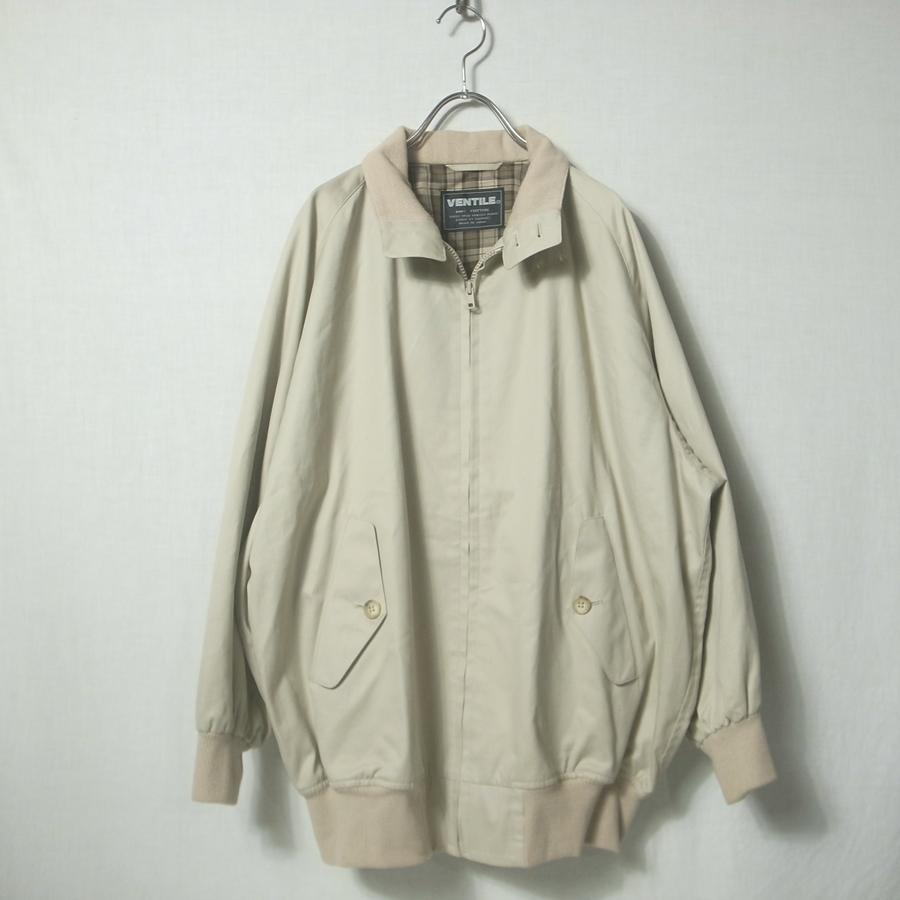 ダイワボウ VENTILE ベンタイル スイングトップ LL / ハリントンジャケット 日本製 当時物 ビンテージ_画像1