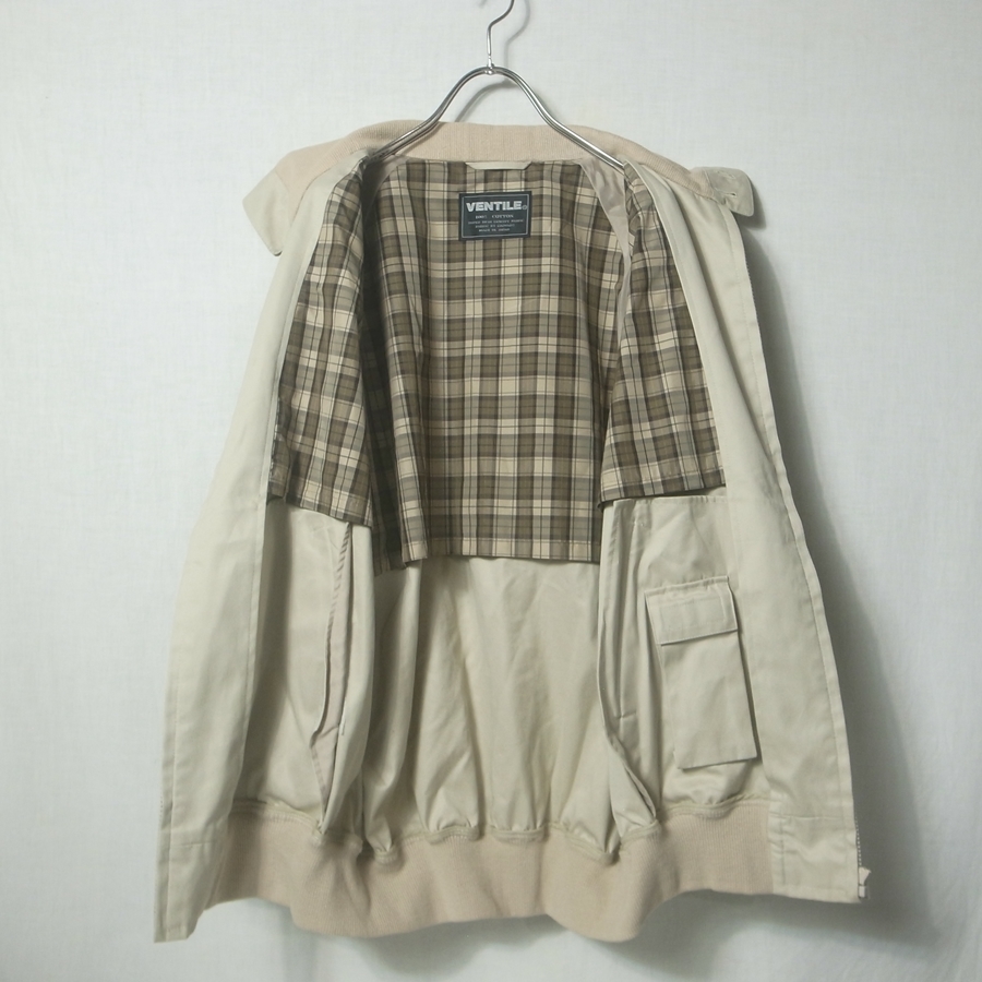 ダイワボウ VENTILE ベンタイル スイングトップ LL / ハリントンジャケット 日本製 当時物 ビンテージ_画像3