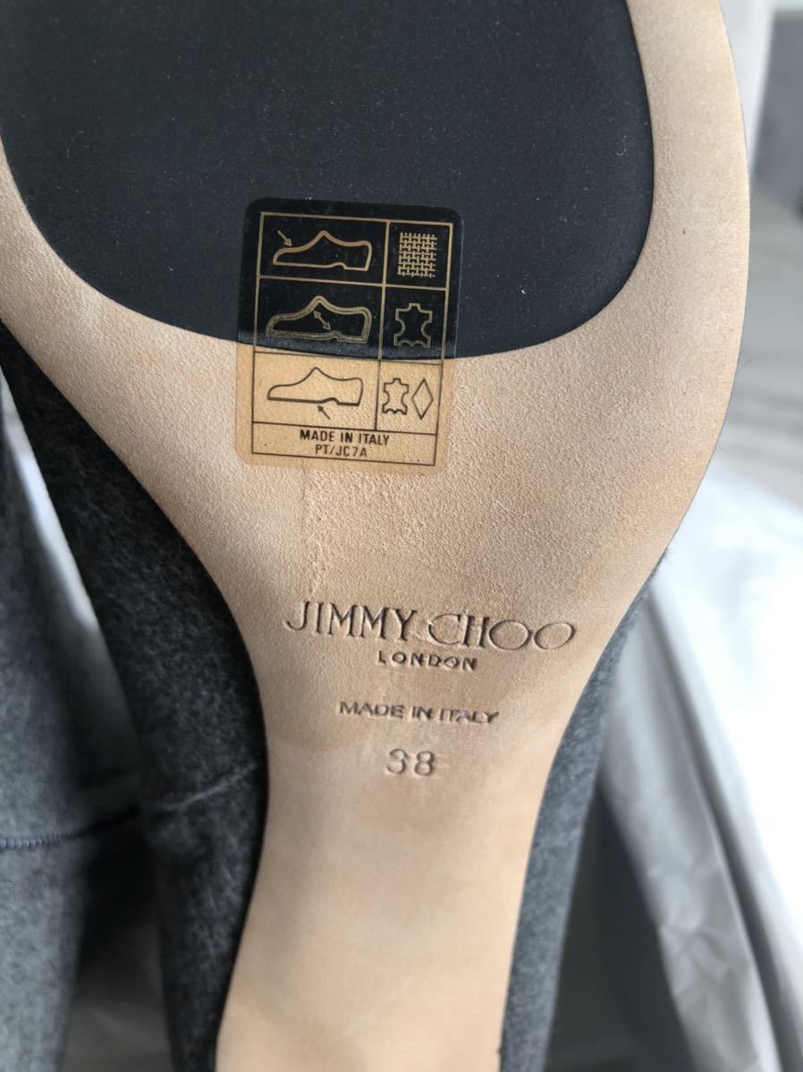 JIMMY CHOOジミーチュウ ショートブーツ スウェード ブーツ 38 新品