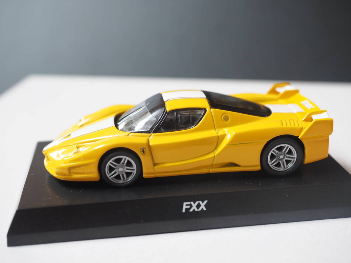 Ｍ20910 1 サークルKサンクス 京商 1/64 フェラーリ FXX 　イエロー _画像1