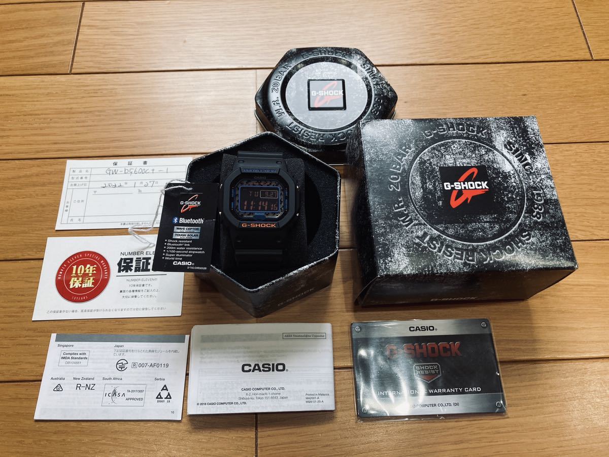 メーカー10年保証 美品G-SHOCK GW-B5600CT-1 www.cleanlineapp.com
