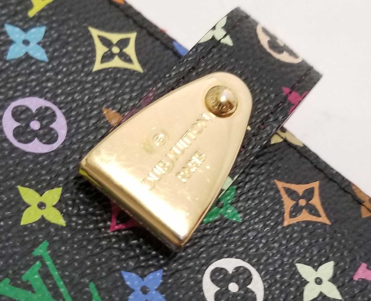 ルイ・ヴィトン 手帳カバー アジェンダ パルトネール PM イニシャル 手帳 マルチカラー LV Louis Vuitton 【中古】　_画像3