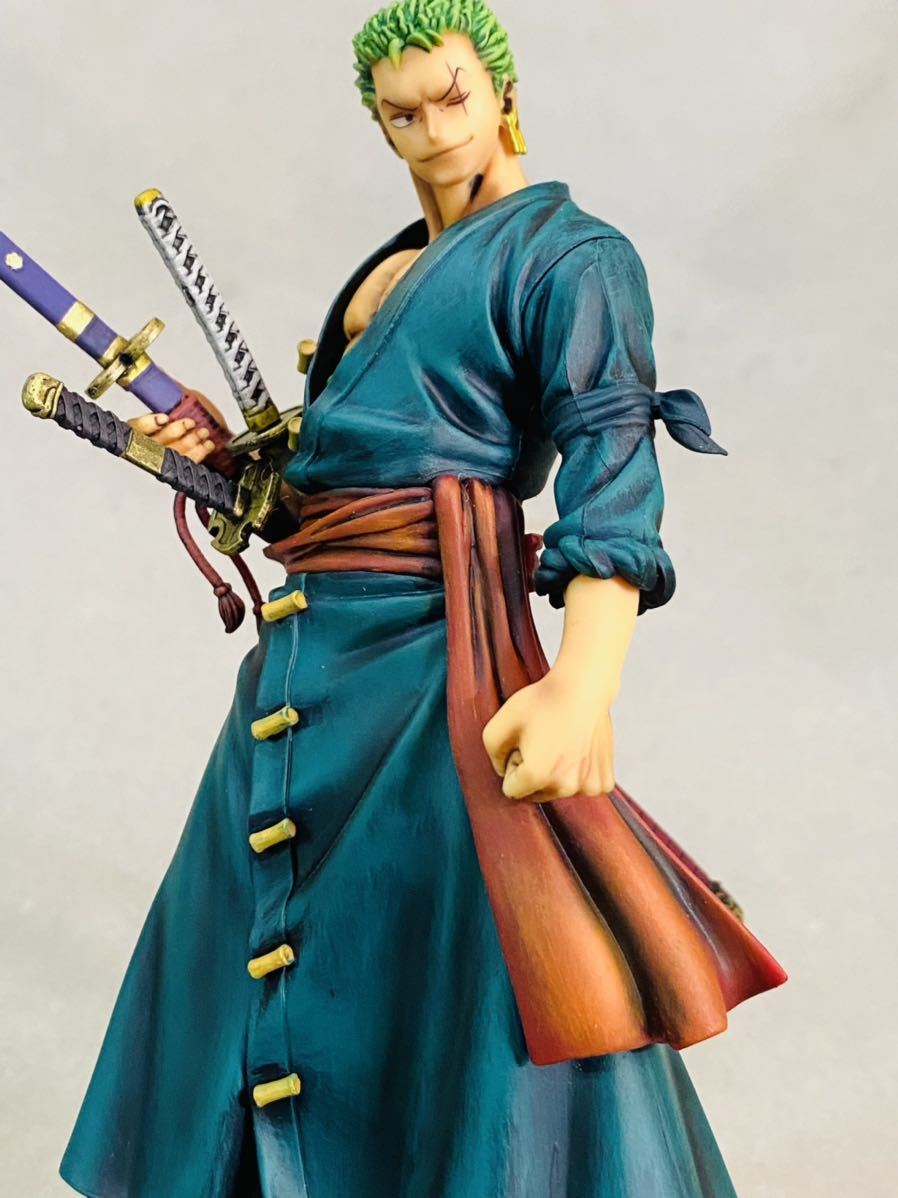 リペイント ゾロ ワンピース フィギュア DXF THE GRANDLINE MENワノ国 ...